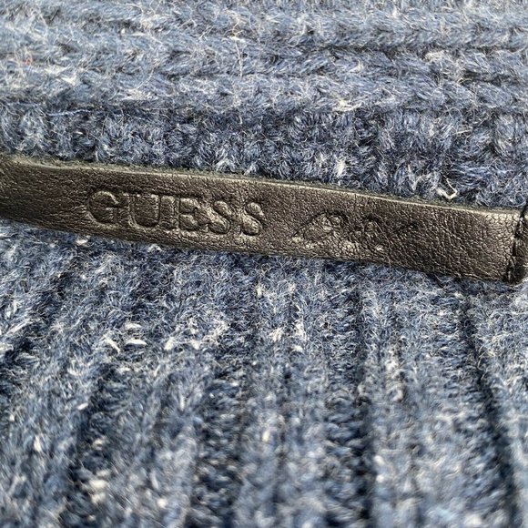 Mens Guess LA Knit Button Up Sweater - Picture 6 of 7
